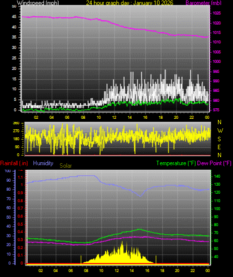 24 Hour Graph for Day 10