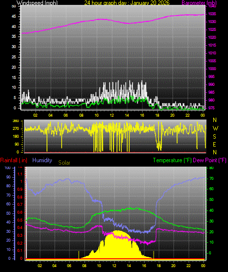 24 Hour Graph for Day 20