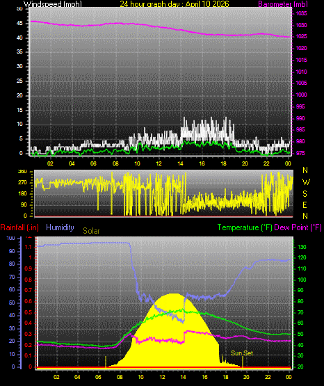 24 Hour Graph for Day 10