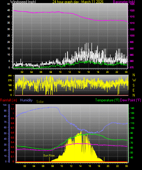 24 Hour Graph for Day 11