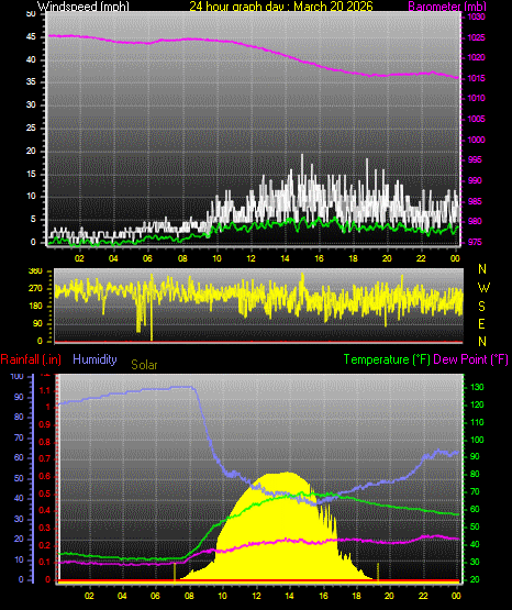 24 Hour Graph for Day 20