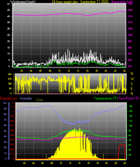 24 Hour Graph for Day 11