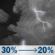 Tonight: A chance of showers and thunderstorms before 5am. Mostly cloudy, with a low around 75. West wind 2 to 7 mph. Chance of precipitation is 30%. New rainfall amounts less than a tenth of an inch possible. Tonight: Chance Showers And Thunderstorms