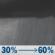 Tonight: Rain showers likely. Cloudy, with a low around 61. Northeast wind 6 to 10 mph. Chance of precipitation is 60%. New rainfall amounts less than a tenth of an inch possible. Tonight: Rain Showers Likely